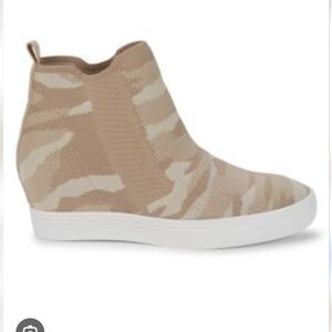 MIA Tan and Cream Ankle Boots